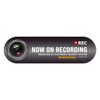 High Intensity Reflective Sticker, Driving Prohibited, Recording, Security Sticker, 4.3