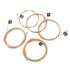 5 String Bass Strings Replacement Professional Metal Wooden Bass Guitar