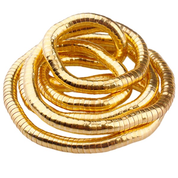 Bendable Snake Necklace, Snake Necklace Gold, Snake Necklace, Bendable Gold