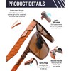 Duco Men's Luxury Carbon Fiber Temple Polarized Sunglasses for Men