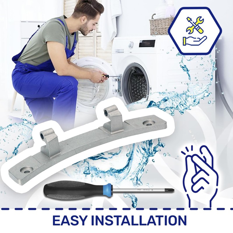 Tumble Dryer Door Hinge with the Original Code 1366253225 1366253233