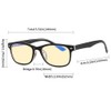 SUERTREE Gafas de lectura 90% de bloqueo de luz azul,