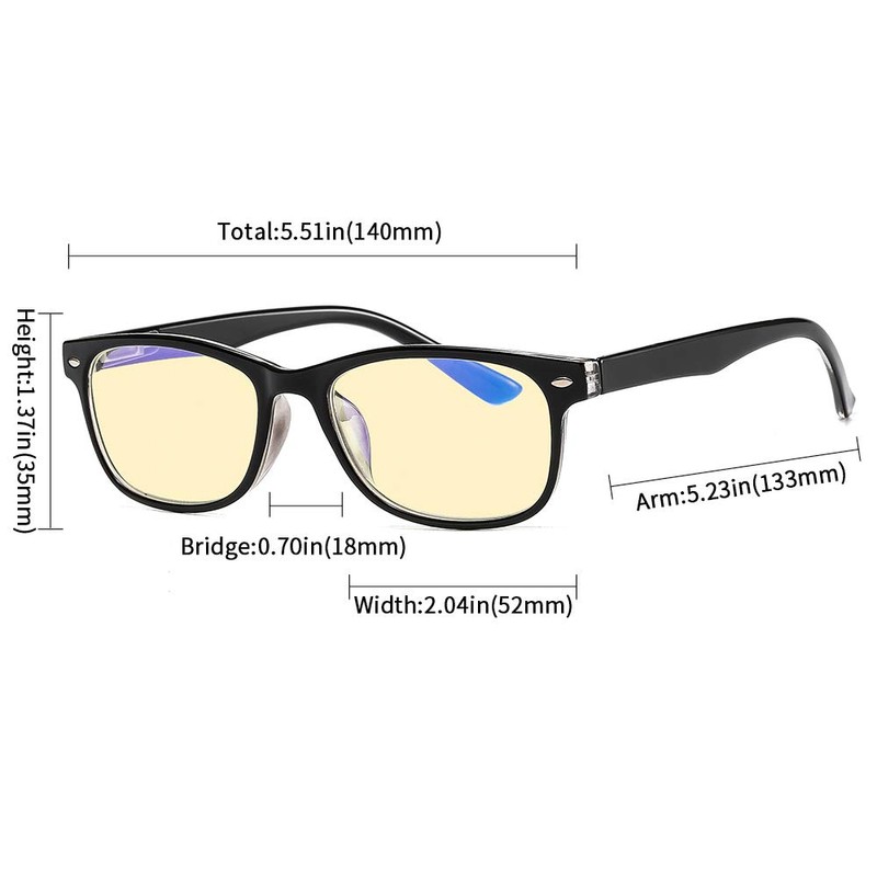 SUERTREE Gafas de lectura 90% de bloqueo de luz azul,