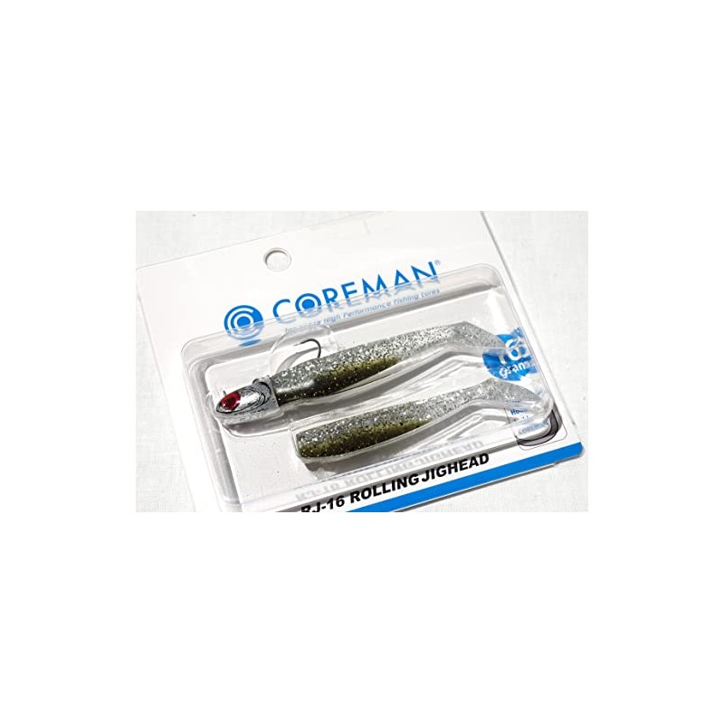 Coreman Rolling Jig Head 16g #041 Silver Head/Shallow Bait RJ-16
