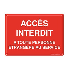 AUA SIGNALETIQUE 202113-AP-p-210x150 with Signal Sign, red, 210 x 150 mm