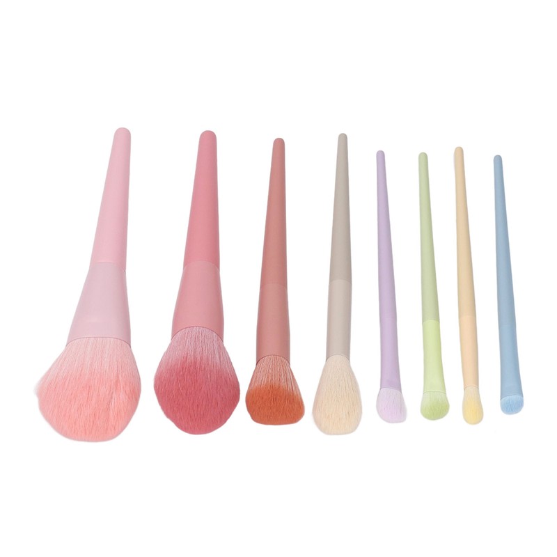 8pcs Makeup Brush Set Ergonomic Powder Eyeliner Eyeshadow Concealers Brushes