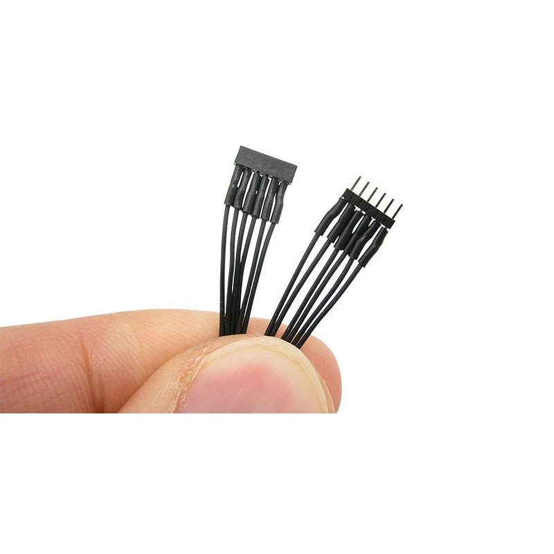 Micro Connector 6-Pin Model Railway Model Making 2 Pieces Male