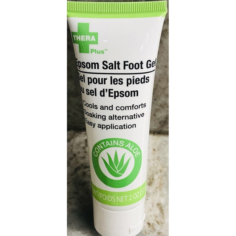 PLUS Thera Plus Aloe Epson Salt Foot. Cools/Comforts
