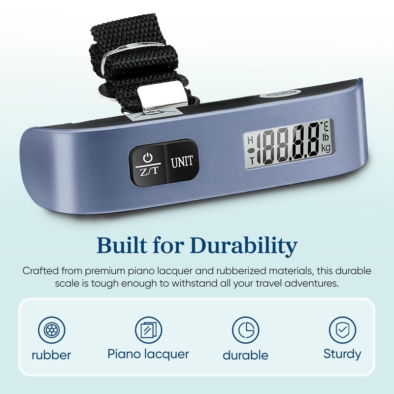 Etekcity Luggage Scale, Travel Essentials, Digital Suitcase Weight Scales for