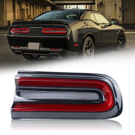 KAMDKI Right Passenger Side LED Tail Light Rear Lamp Compatible for 2015-2023 DODGE CHALLENGER With Blubs 68403954AB CH2801207