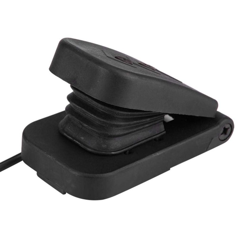 Electric Throttle,Throttle Speed Control Pedal,Black Plastic ATV Foot Accelerator Throttle