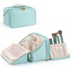 Travel Makeup Organizer, Compact Lightweight Accessory for Travel and Daily