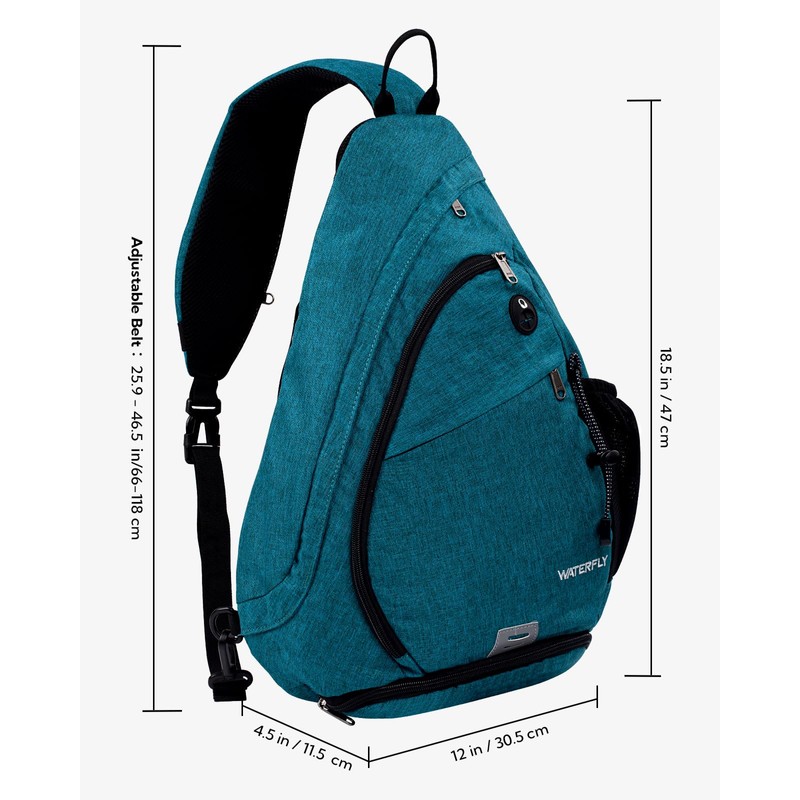 Waterfly Sling Bag Cross Body Bag Small Chest Bag Shoulder