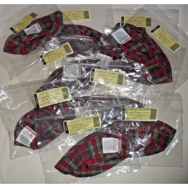 Longaberger 10 Longaberger 2010 Little Falling Snow Basket Fabric Liners in Plaid #23882293