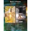 Brightown 60 Feet LED Outdoor String Lights with Shatterproof G40