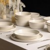 Stone Lain Claire 24-Piece Dinnerware Set Stoneware, Plates and Bowls
