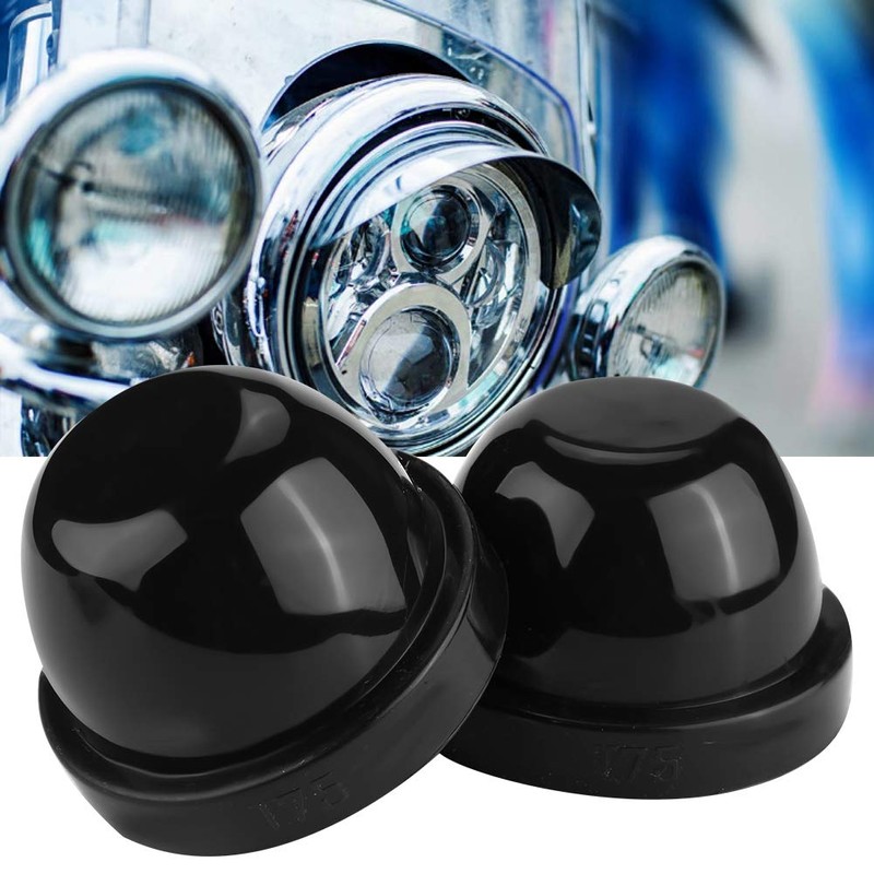 LED Dust Cap Car LED Headlight Rubber Dust Cap 2