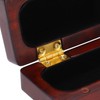 Solid Wood Mouthpiece Case Box Portable Storage for Sax Musical