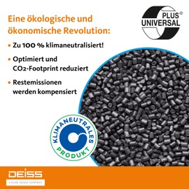 Deiss Universal 44904 Pouch with Printed Sleeve, 30 Litre, 500 mm x 600 mm, 50 per roll, Grey