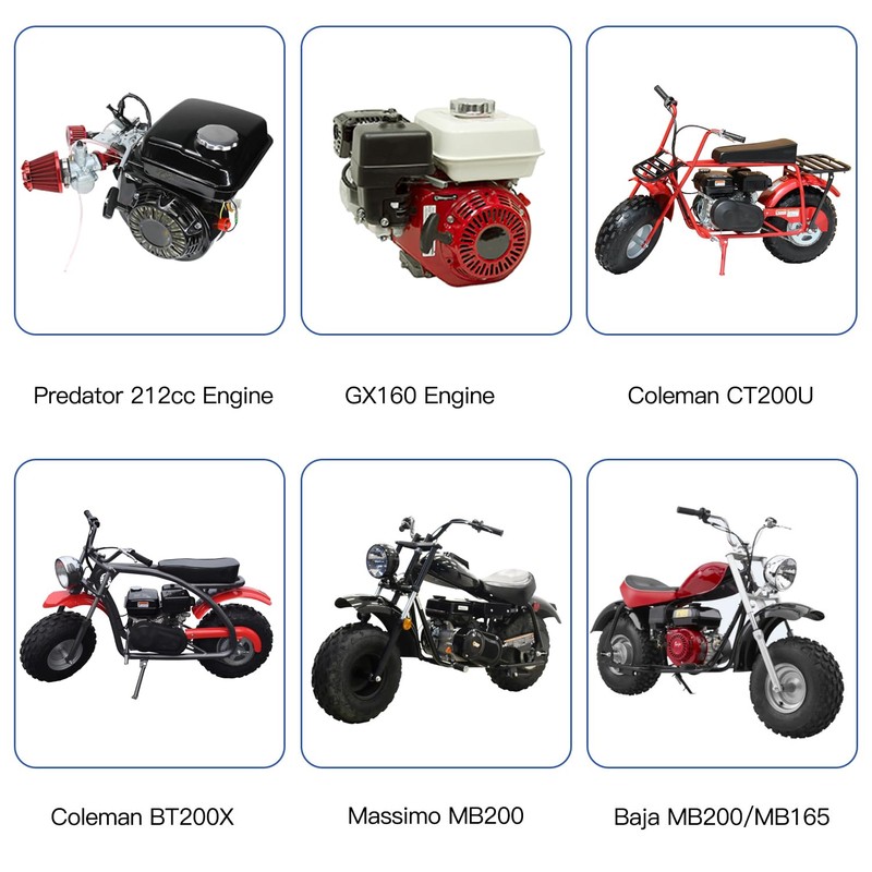 YOXUFA VM22 Carburetor Kit 212cc Carb Replacement for Predator 212cc