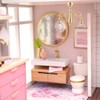 Toyvian Mini Chandelier for Dollhouse: 1/12 Scale Dollhouse Ceiling Light
