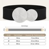 Waist Wow Women's Wide Belt for Dress Elastic Waist Belt