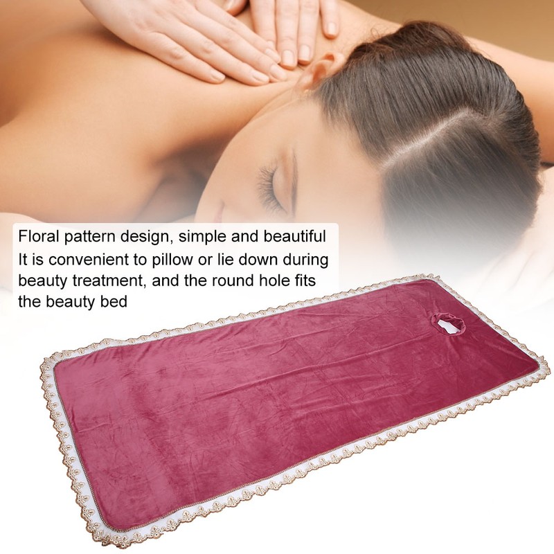 Professional Spa Massage Table Cover Sheet Massage Bed Coverlet with