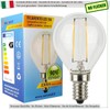 SUNSEED 10x Filament LED Golf Ball Lamp E14 3W Replaces