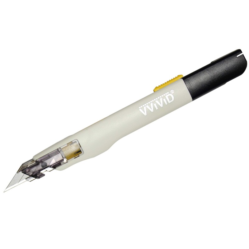 VViViD Premium Retractable Precision Balanced Multi-Use Utility Cutting Knife for