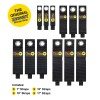 Wrap-It Storage 12 Pack Heavy Duty Wrap It Storage Straps