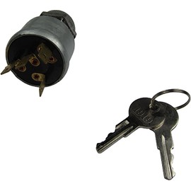 EZGO Ignition Key Switch (81+) Gas/Electric Golf Cart (with Lights) 4-Prong