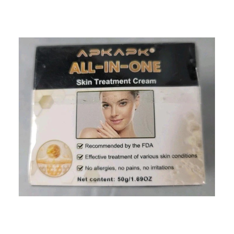 Apkapk All-In-One Skin Cream Bee Venom NEW 1.69 OZ 100%
