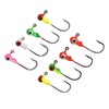50PCS 2cm/1g Durable Metal Fishing Hooks with Sharp Barb Hook