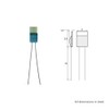 iOVEO 401PT00100 PT100 Temperature Sensor, 5 Pieces/Platinum Chip, DIN EN
