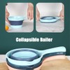 Folding Water Ladle Household Water Scoops Collapsible Spoon Scoop Cup