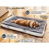 Plush Dog Bed for Crates and Floor Lounging – Soft,