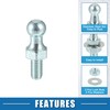X AUTOHAUX 13mm Car Strut Ball 5/16-18 Thread 5/8" Metal