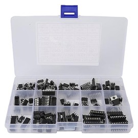 Kit de Componentes Electrónicos IC Chip 150 Uds con Opamp Oscilador y Enchufes