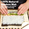 10Pcs Sushi Making Kit, Bamboo Sushi Rolling Mat, Includes 2