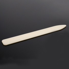 M00172 MOREZMORE 1 pc Plastic Bone Folder Polished Flat Thumb Paper Folding Scoring Tool Clay Sculpting Tool Cardmaking Origami