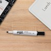 School Smart Dry Erase Marker, Low Odor, Chisel Tip, Black,