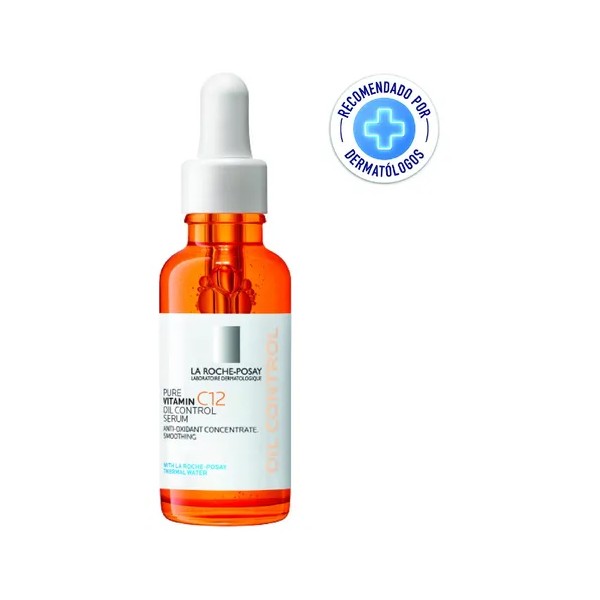 Serum Pure Vitamin C12 Oil Control 30ml La Roche-posay Todo