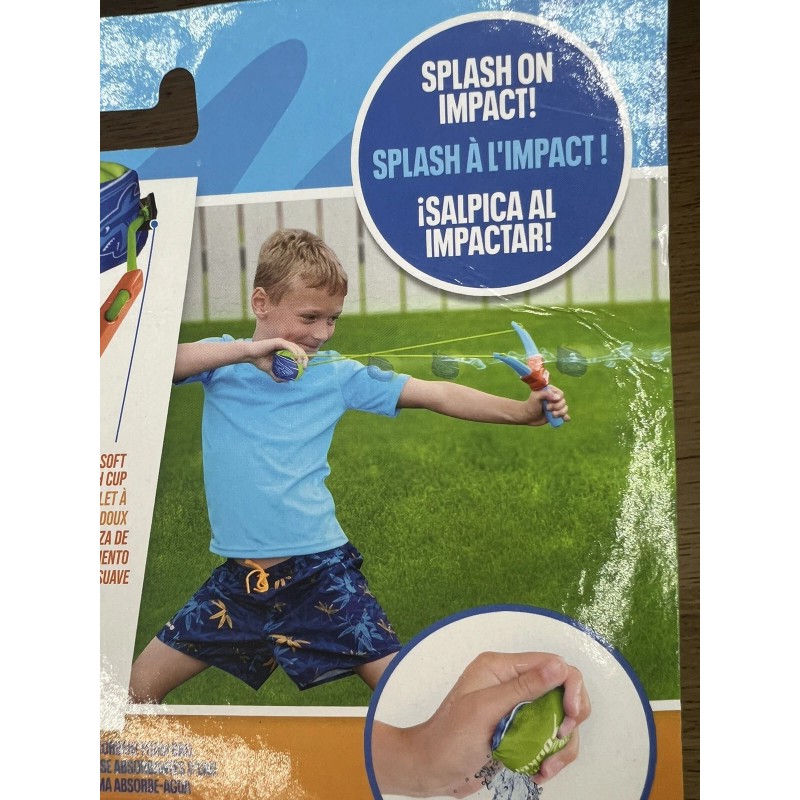 NERF Sling N Soak Super Soaker Sling Shot Water Toy
