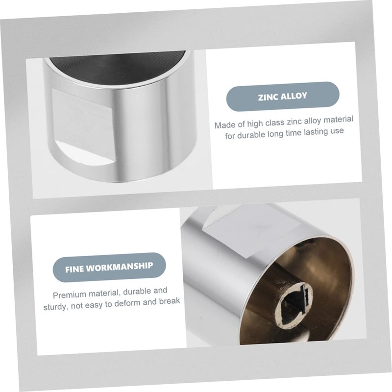 Hohopeti Replacement Gas Stove Knobs 3pcs Metal Knobs for Cooker