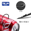 9KM DWLIFE 100 Pcs Round Seago Hooks with Ken, Black,
