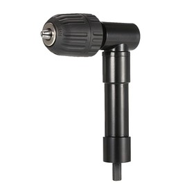 Drill Attachment, Eacam 0.8-10mm Right Angle Bend Extension 90 Degree Professional Cordless Drill Attachment Adapter