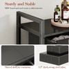 Kitstorack Laundry Basket Organizer, Laundry Hamper with Shelf & 2