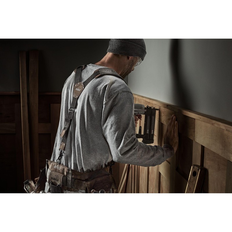DEWALT Leather Tool Belt, Durable, 11 Pocket Professional Belt (DWST550112)