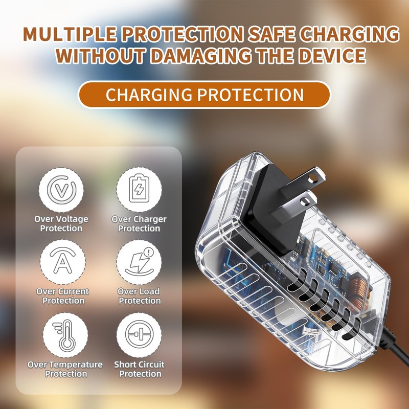 CSGLWDP 7.5V 2A AC DC Adapter Compatible with for 400mA