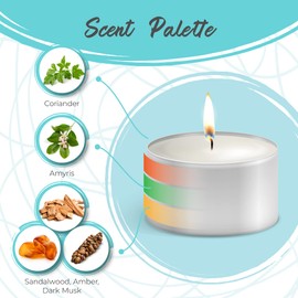 Moonlight Makers F**king Finally (Engagement) Candle, Sandalwood Scented Handmade Candle, Natural Soy Wax Candle, 25+ Hour Burn Time, 8oz Tin